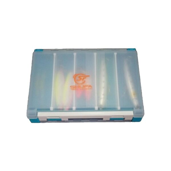 Shufa Çift Taraflı Silikon ve Jighead Kutusu 120mm