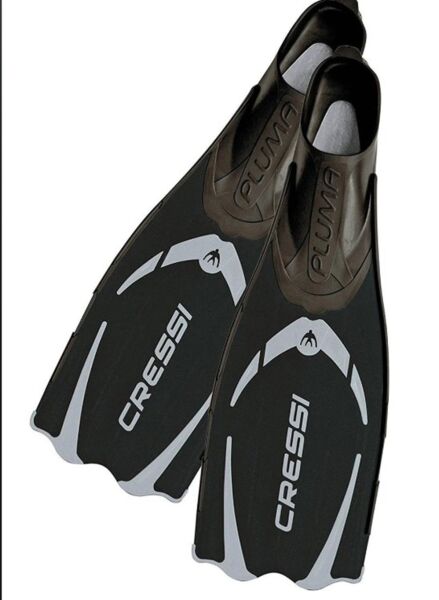 Cressi Pluma Palet Maske Şnorkel Seti BLACK - NO:39-40