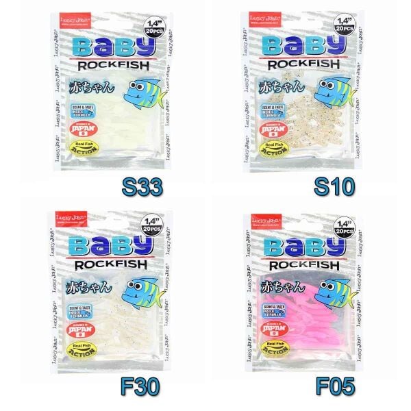 Lucky John Baby Rockfish 3.56Cm Silikon Yem