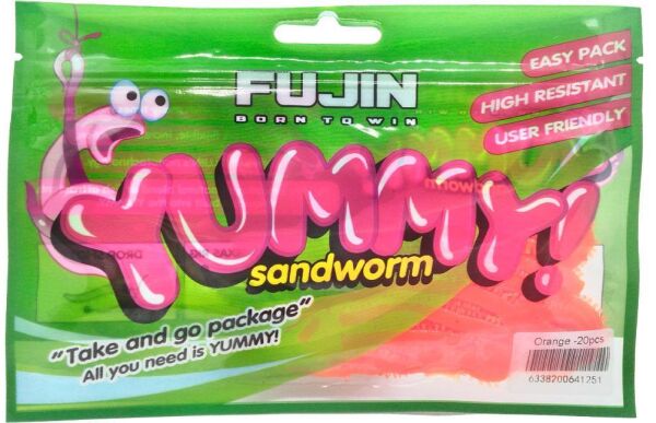 Fujin Yummy Sandworm 7Cm Silikon Yem Nature