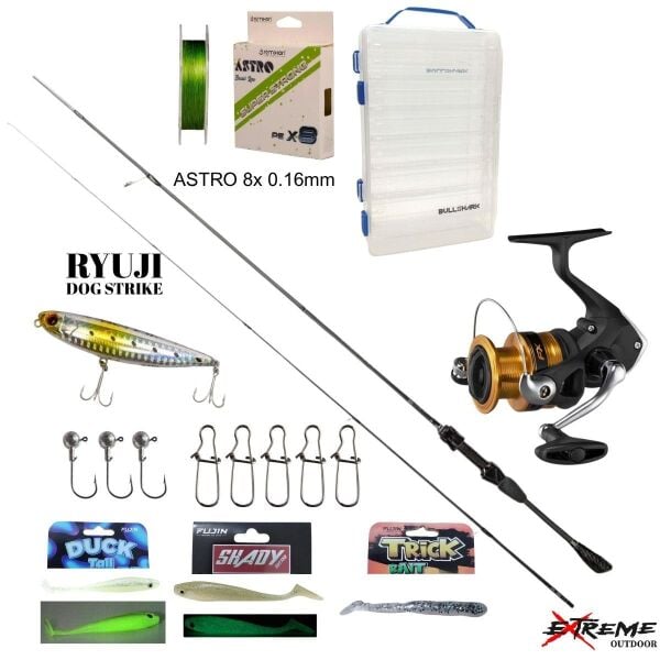 Shimano Fx 4000 Ryuji Aero 270 cm 4-35 Gr Spin Olta Seti