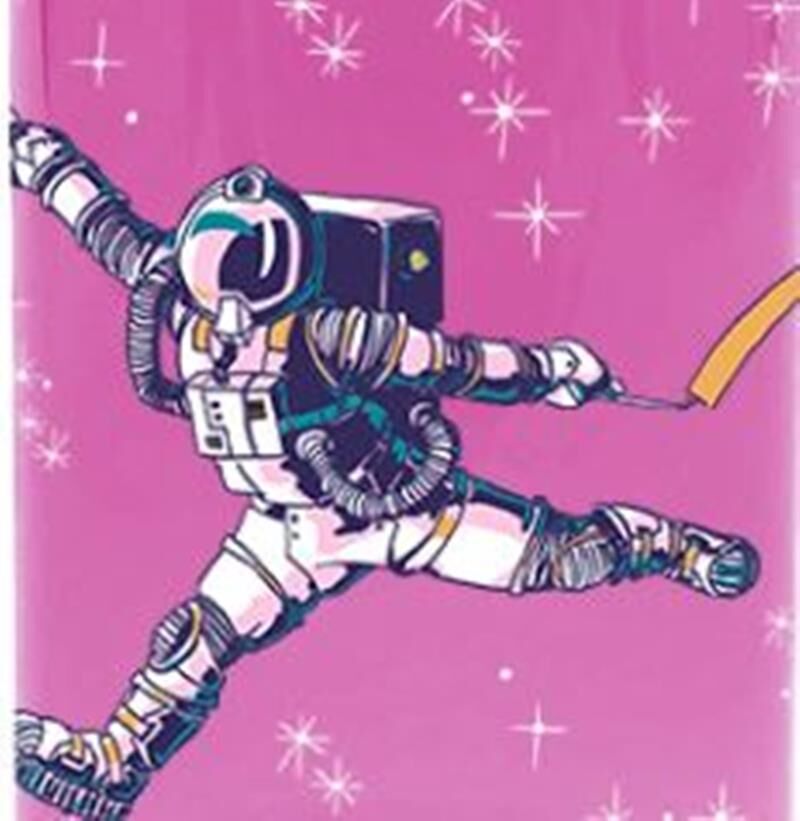 Nalgene 12oz OTF Kids Astronaut Suluk PİNK