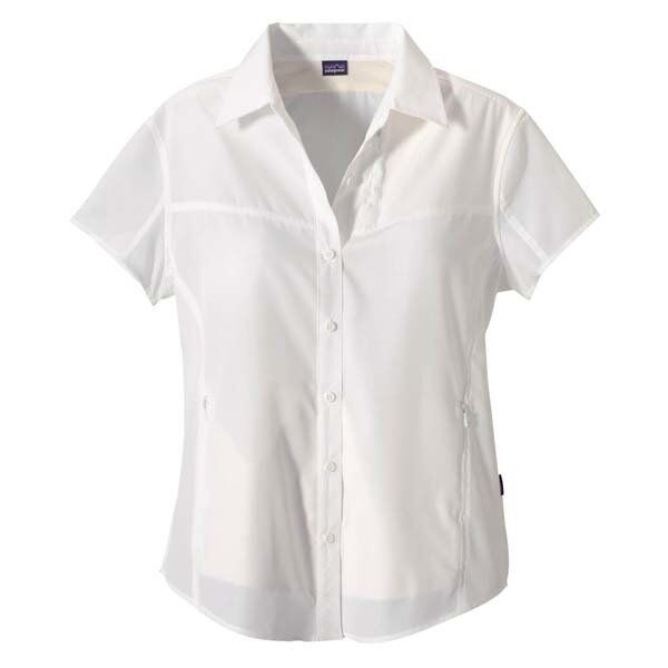 Patagonia W'S S/S Island Hopper Shirt Gömlek BEYAZ - XS