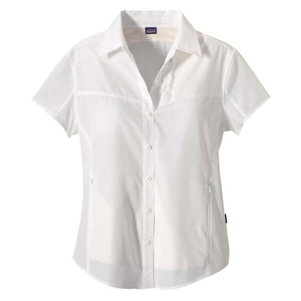 Patagonia W'S S/S Island Hopper Shirt Gömlek BEYAZ - XS