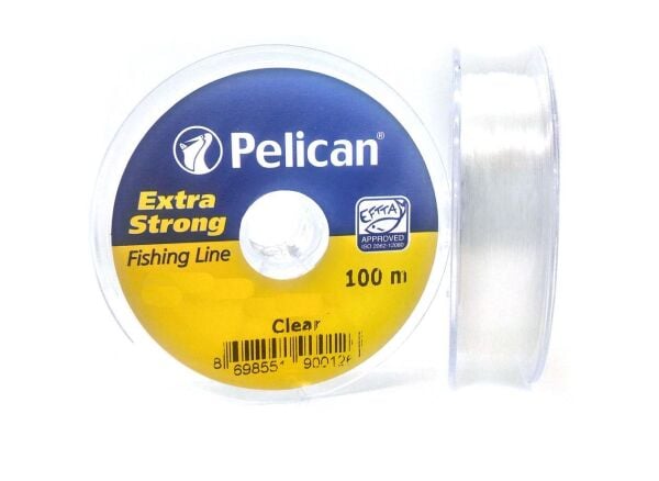 Pelican Extra Strong Clear Beyaz Olta Misinası 100Mt BEYAZ - 0,18 MM