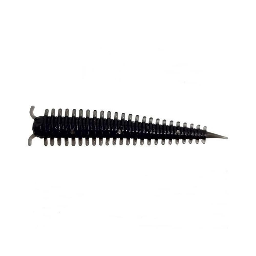 Kendo Zombie Worm Blueberry Scent CY029 Lrf Silikonu 4cm BLACK