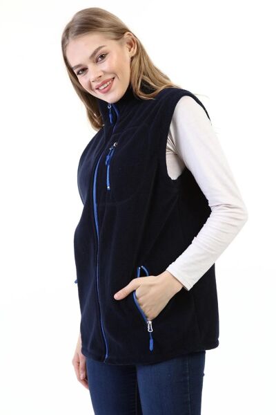 North Trace Hurricane Kadın Polar Yelek LACİVERT - XL