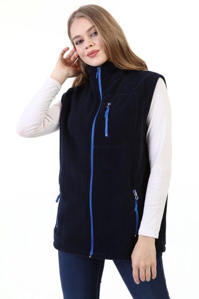 North Trace Hurricane Kadın Polar Yelek LACİVERT - XL