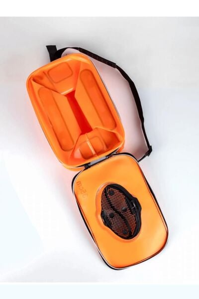 Shufa Katlanabilir Balıkçı Kovası 35cm ( Fonksiyonel Taşınabilir Yem Kovası ) TURUNCU