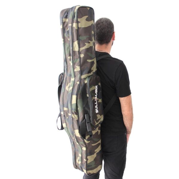 Bullshark 140 cm 2 Gözlü Olta Kamış Çantası Kamuflaj KAMUFLAJ