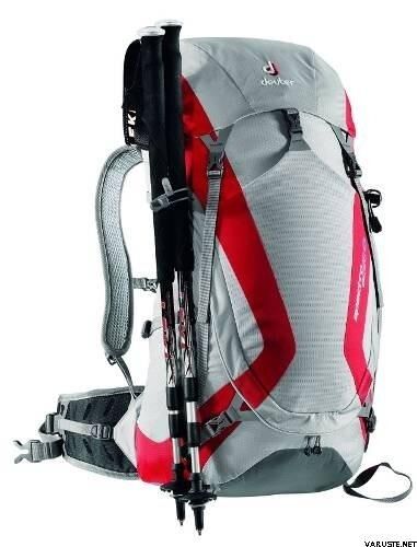Deuter Spectro Ac SL 28 Lt Sırt Çantası PLATIN - ATEŞ KIRMIZI