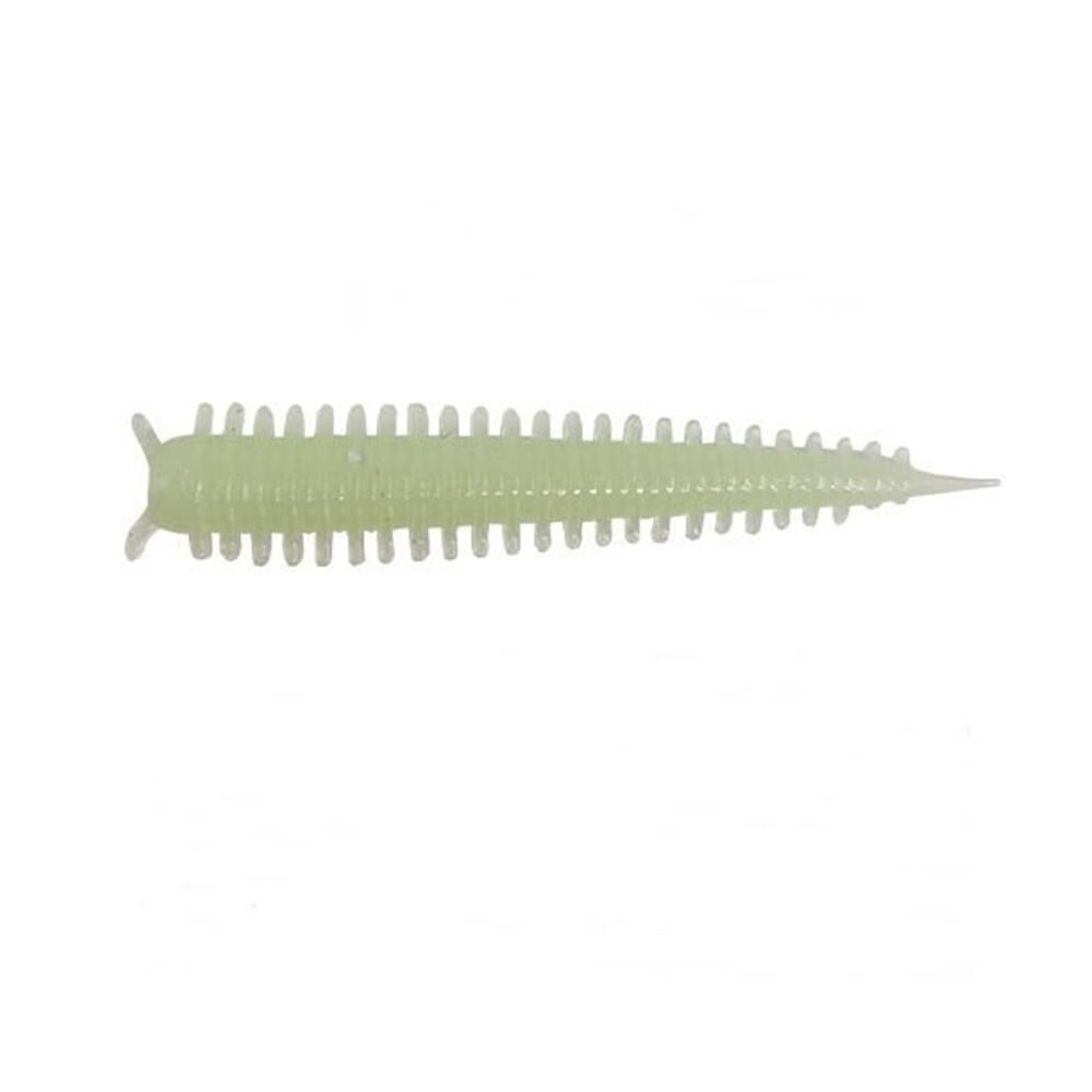 Kendo Zombie Worm Blueberry Scent CY029 Lrf Silikonu 4cm Green Glow