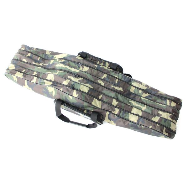 Bullshark 140 cm 3 Gözlü Olta Kamış Çantası Kamuflaj