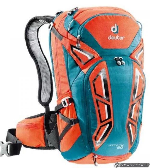 Deuter Attack 20 Lt Bisiklet Sırt Çantası TURUNCU