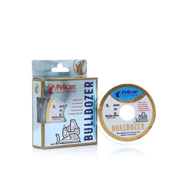 Pelican Bulldozer Water Blue Monoflament Olta Misinası 175mt