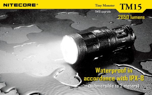 Nitecore TM25 2650 Lümen El Feneri (4x18650)