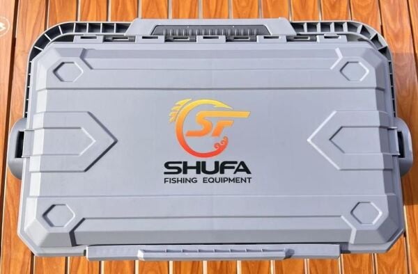 Shufa Çift Katlı Ekstra Dayanıklı Profesyonel Balıkçı Kutu Çanta 19.5 Lt GRİ