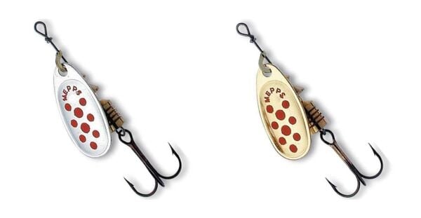 Mepps Comet Olta Kaşığı BEYAZ/KIRMIZI - NO:1