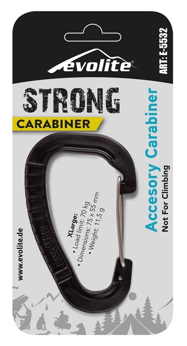 Evolite Strong Karabina XLarge SİYAH