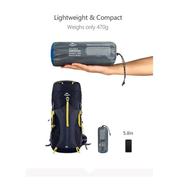 Naturehike FC-10 Infatable Şişme Kamp Matı ORANGE