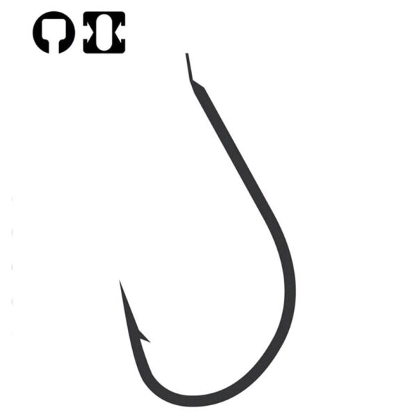 Fudo 1901 Keiryu Black Nikel Olta İğnesi Black Nickel - NO:8