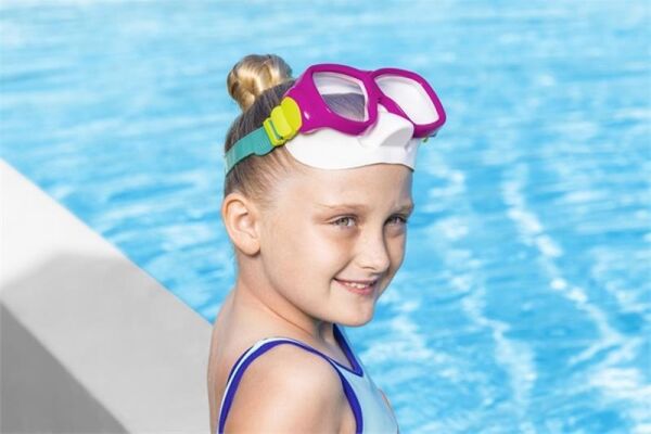 Bestway Explora Essential Yüzücü Maskesi PEMBE