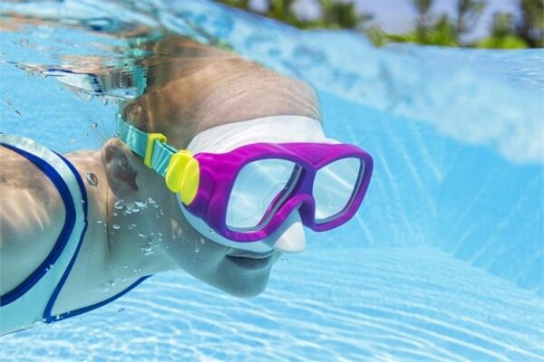 Bestway Explora Essential Yüzücü Maskesi PEMBE