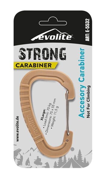 Evolite Strong Karabina XLarge Bej