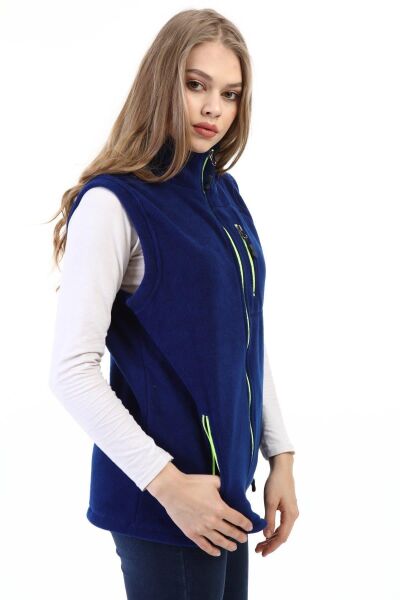 North Trace Hurricane Kadın Polar Yelek İndigo - 2XL