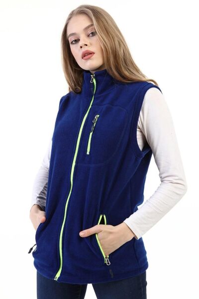 North Trace Hurricane Kadın Polar Yelek İndigo - 2XL