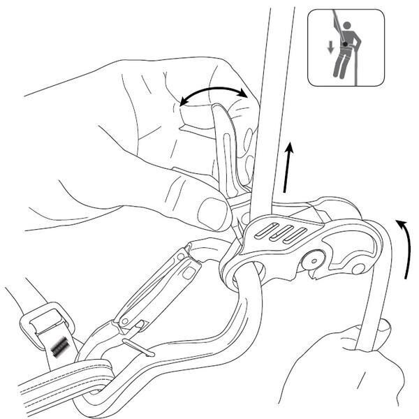 Beal Birdie İniş Aleti (Frenli Emniyet Cihazı) YEŞİL
