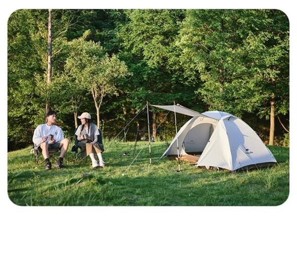 Naturehike Cloud-Creek UPF50+ Kamp Çadırı WHİTE - 2 Kişilik