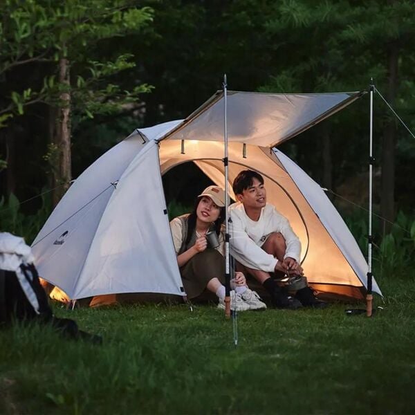 Naturehike Cloud-Creek UPF50+ Kamp Çadırı WHİTE - 2 Kişilik