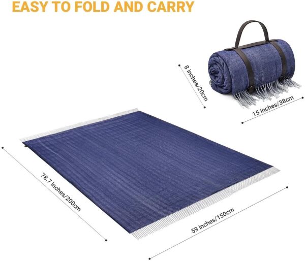 KingCamp Elsa Battaniye MAVİ