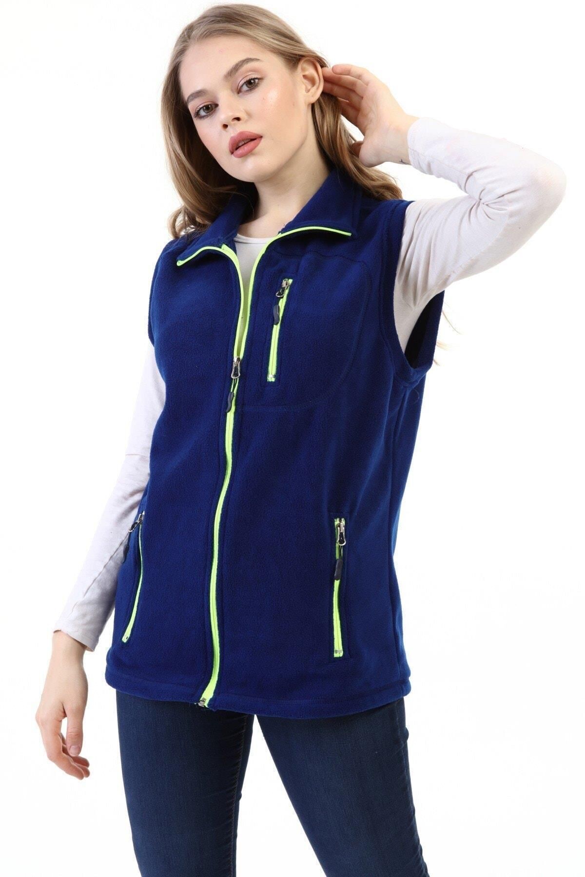 North Trace Hurricane Kadın Polar Yelek İndigo - M