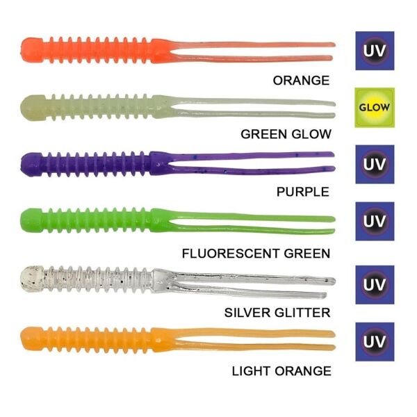 Kendo Killer Worm Shrimp Scent CY410 Lrf Silikonu 5,5cm