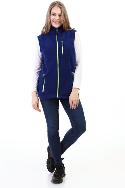 North Trace Hurricane Kadın Polar Yelek İndigo - XL