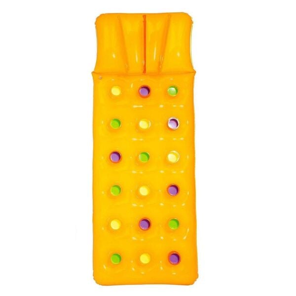 Bestway Bardaklı Şişme Deniz Yatağı 188x71cm TURUNCU