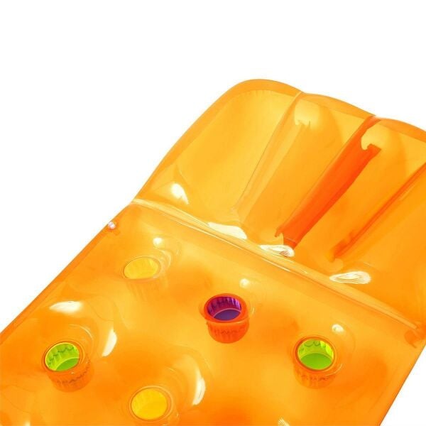 Bestway Bardaklı Şişme Deniz Yatağı 188x71cm TURUNCU