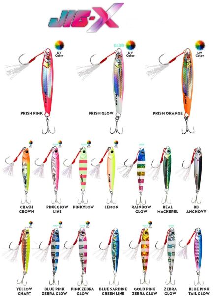 Fujin Jig-X Jigging Jig Yem