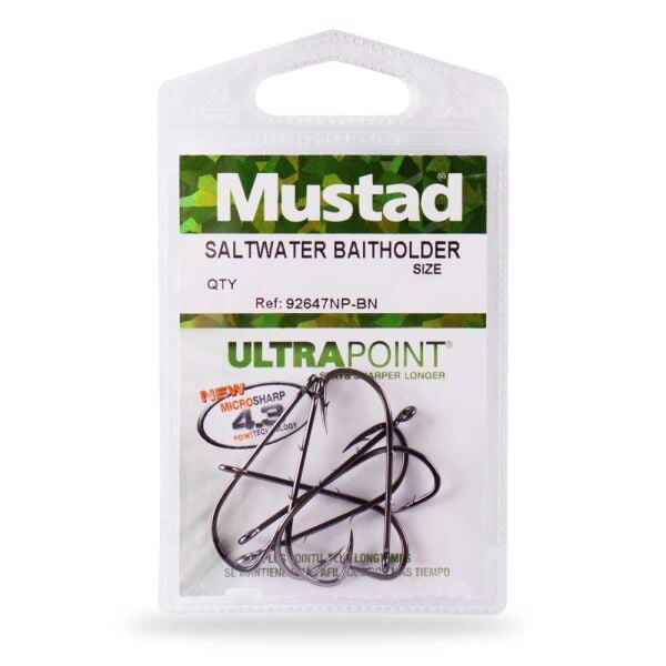 Mustad 92647NP-BN Olta İğnesi Black Nickel - NO:1