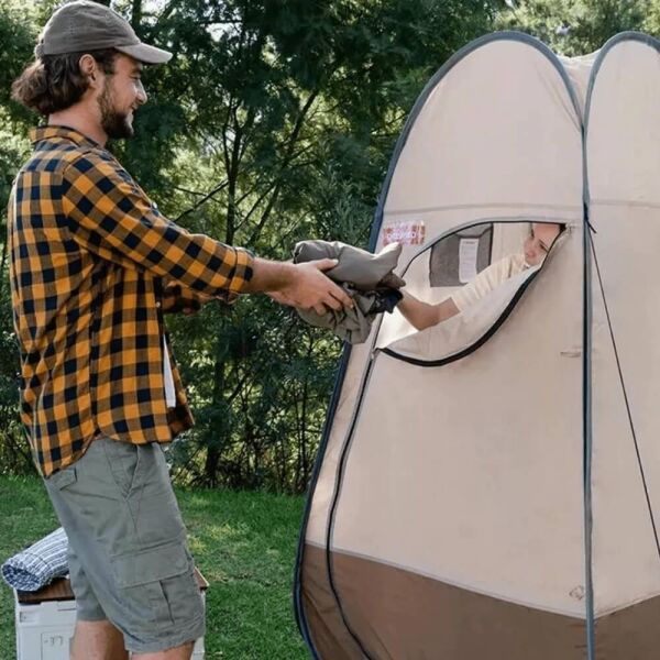 Naturehike Pop-UP WC & Duş & Giyinme Çadırı BROWN