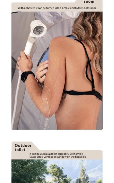 Naturehike Pop-UP WC & Duş & Giyinme Çadırı BROWN