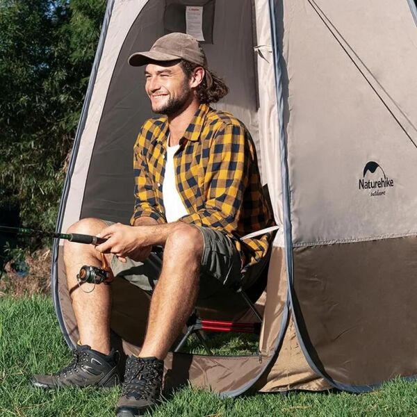 Naturehike Pop-UP WC & Duş & Giyinme Çadırı BROWN