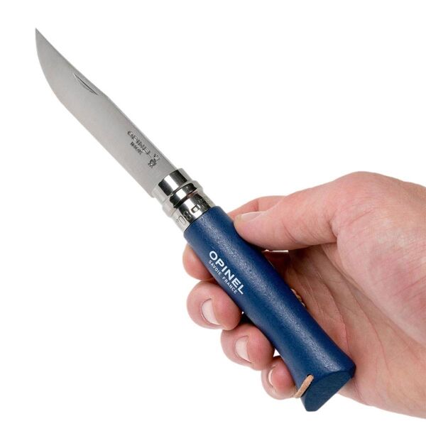 Opinel Inox Trekking No 8 Paslanmaz Çelik Çakı MAVİ