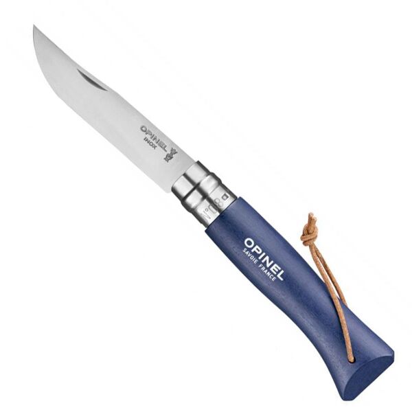 Opinel Inox Trekking No 8 Paslanmaz Çelik Çakı MAVİ