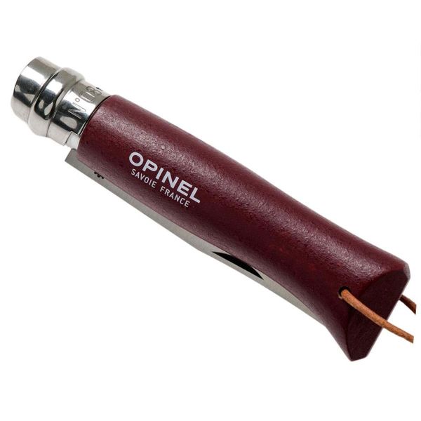 Opinel Inox Trekking No 8 Paslanmaz Çelik Çakı BORDO