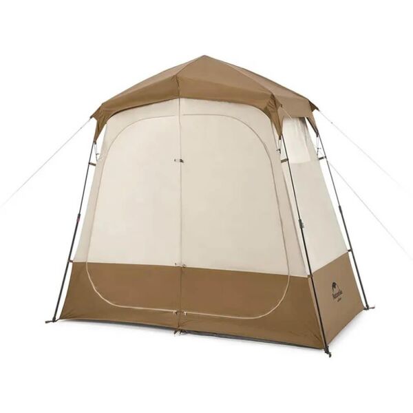 Naturehike WC & Duş & Giyinme Çadırı [ Otomatik Kurulum - İki Odalı ] BROWN