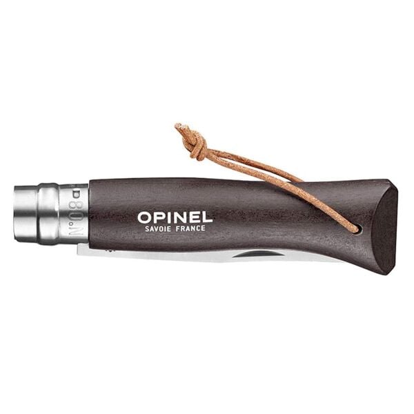 Opinel Inox Trekking No 8 Paslanmaz Çelik Çakı KAHVERENGİ
