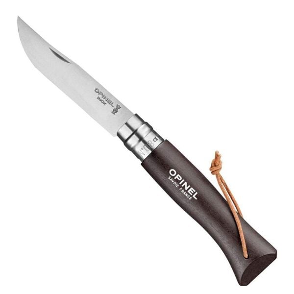 Opinel Inox Trekking No 8 Paslanmaz Çelik Çakı KAHVERENGİ